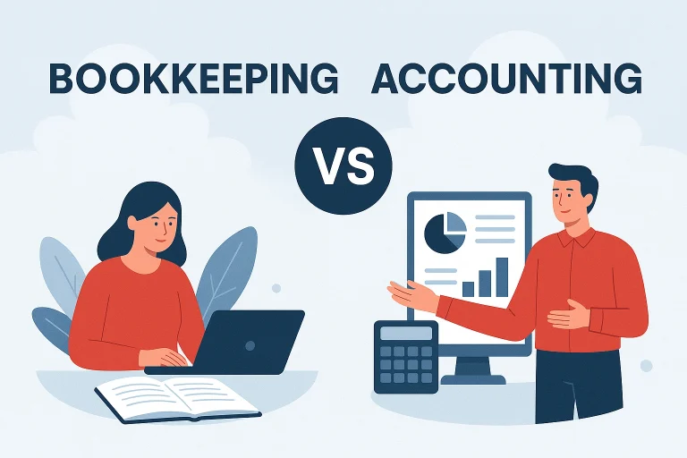 bookkeeping vs accounting