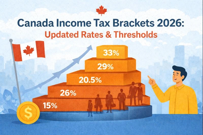 Canada Income Tax Brackets 2026: Updated Rates & Thresholds